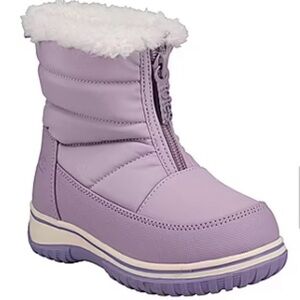 Totes Toddler Girls Zippy Waterproof Insulated Flat Heel Winter Boots